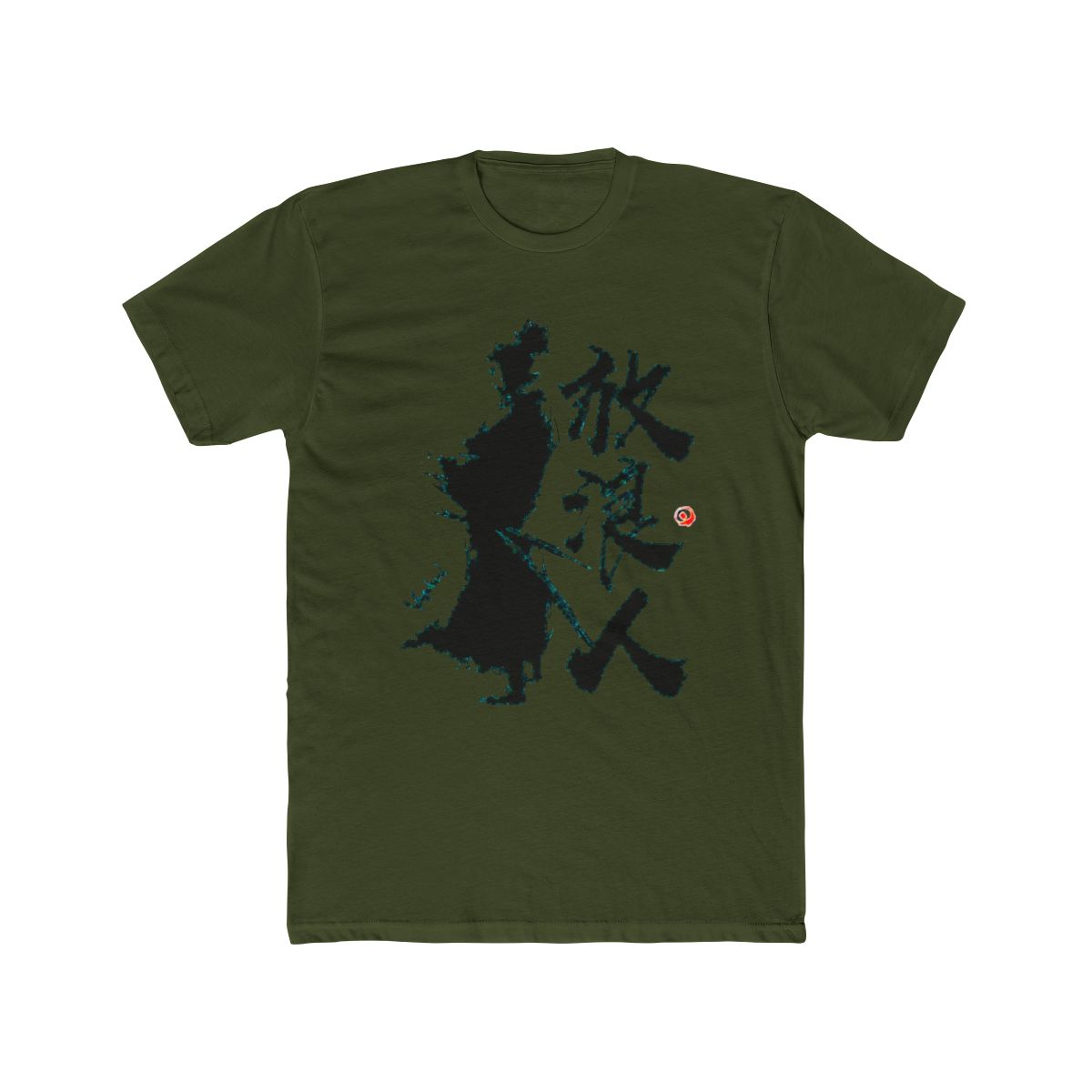 Vagabond Warrior (Kanji) V.1 T Shirt - alternate angle 4, merchandise