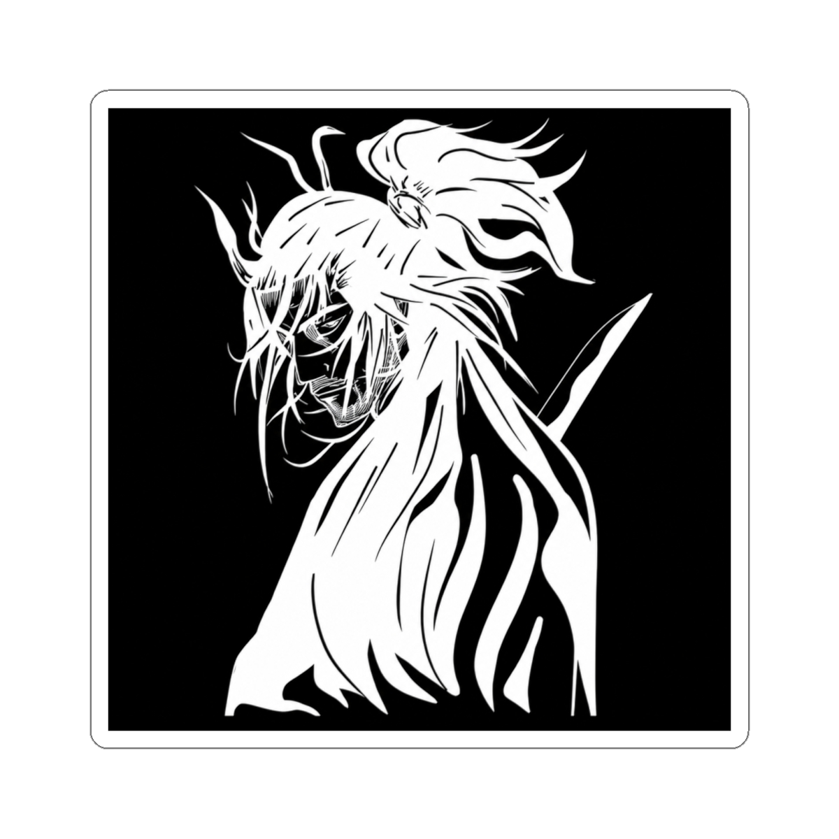 the legendary vagabond samurai musashi miyamoto Sticker