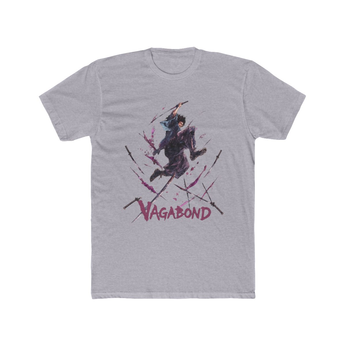 Vagabond Miyamoto Musashi Mid-Air Slash Graphic T Shirt