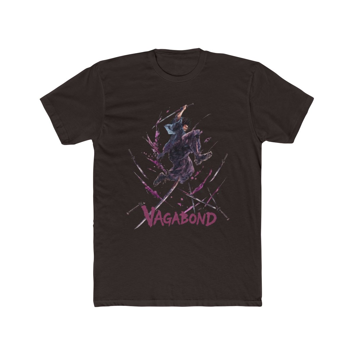 Vagabond Miyamoto Musashi Mid-Air Slash Graphic T Shirt - alternate angle 3, merchandise