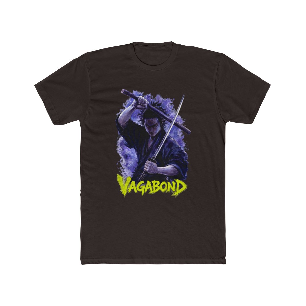 Vagabond Miyamoto Musashi Bokken & Katana Graphic T Shirt - alternate angle 3, merchandise